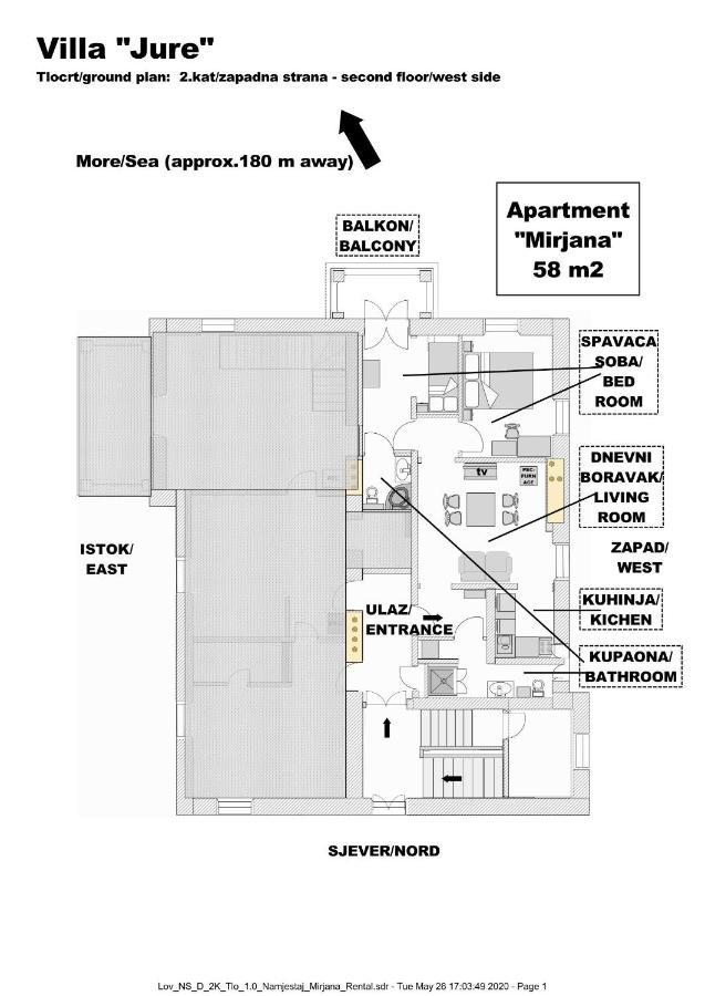 Villa Jure - Apartment Mirjana Lovran Εξωτερικό φωτογραφία